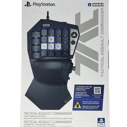 Hori Tactical Assault SPF-030U Commander Mechanical Keypad Officially Licensed By Sony For PS4 / PS5