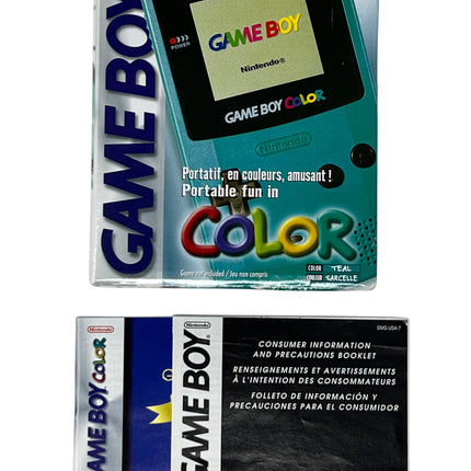 Nintendo Game Boy Color System Teal [Box] (Game Boy Color)