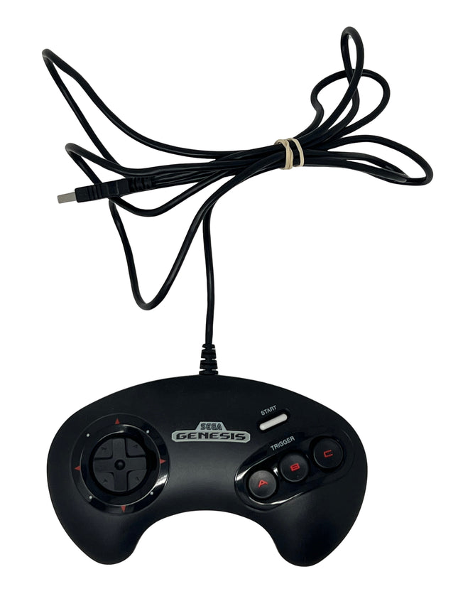Sega Genesis 3 Button Controller [Red Button] (Sega Genesis)