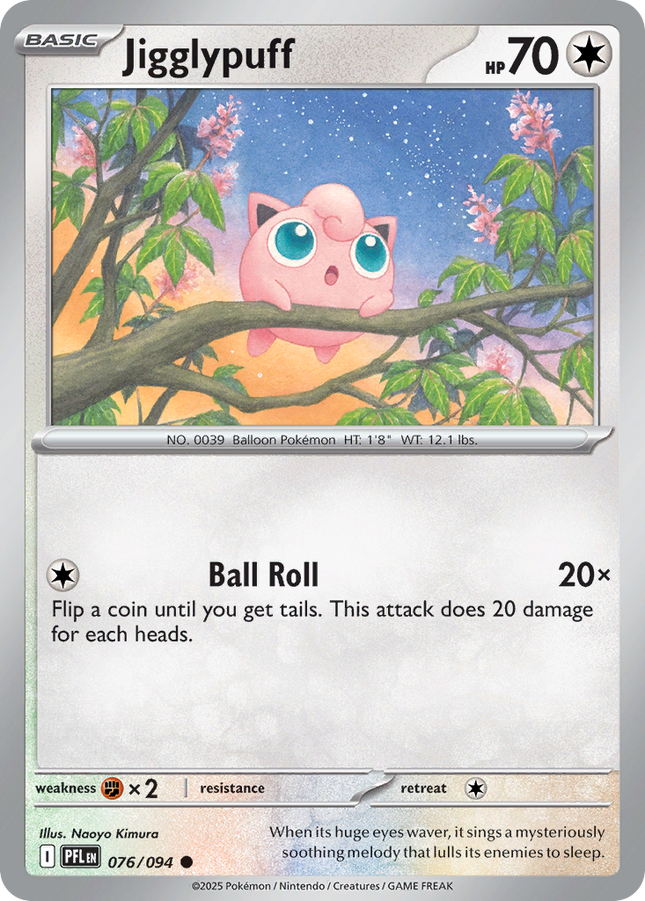Jigglypuff #076/094 Common / Phantom Forces