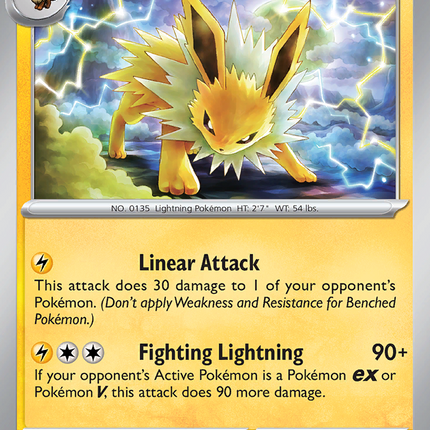 Jolteon #029/131 Rare (Reverse Holofoil) / Prismatic Evolutions