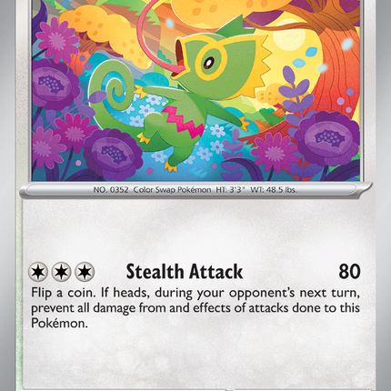 Kecleon #122/159 Common (Reverse Holofoil) / Journey Together