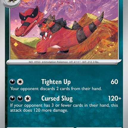 Krookodile #059/086 Uncommon / Black Bolt