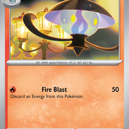 Lampent #017/086 Common (Reverse Holofoil) / White Flare