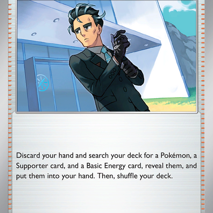 Larry's Skill #115/131 Common (Poke Ball Pattern) / Prismatic Evolutions