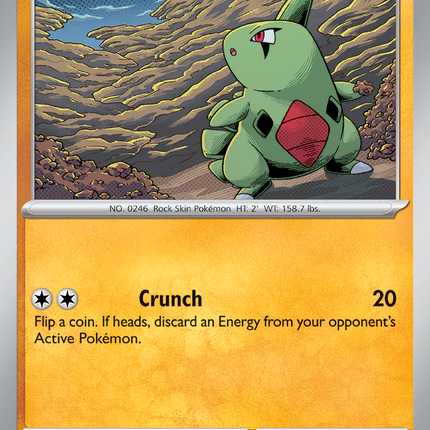 Larvitar #080/159 Common (Reverse Holofoil) / Journey Together