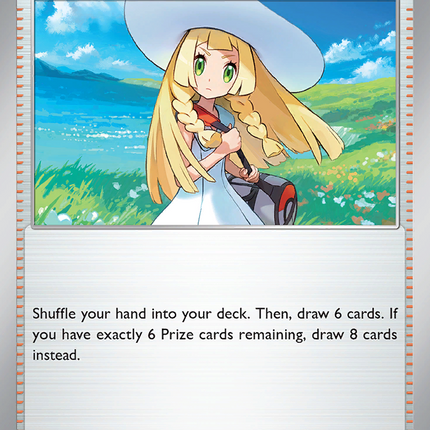 Lillie's Determination #119/132 Uncommon (Reverse Holofoil) / Mega Evolution