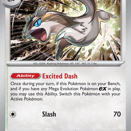 Linoone #082/094 Uncommon (Reverse Holofoil) / Phantasmal Flames