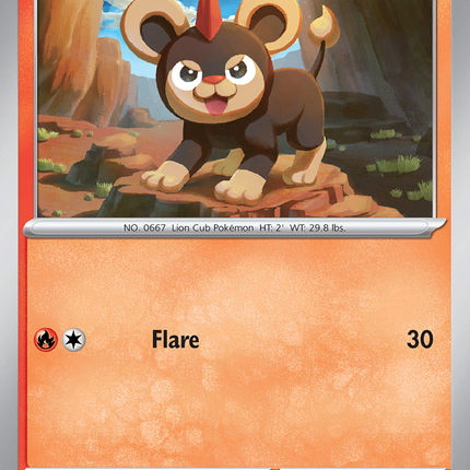 Litleo #023/132 Common (Reverse Holofoil) / Mega Evolution