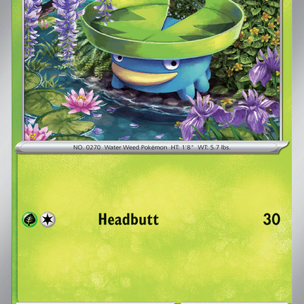 Lotad #005/094 Common (Reverse Holofoil) / Phantasmal Flames