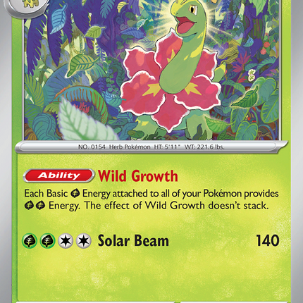 Meganium #010/132 Rare (Holofoil) / Mega Evolution