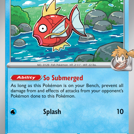 Misty's Magikarp #048/182 Common (Reverse Holofoil) / Destined Rivals