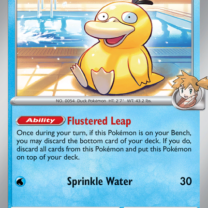 Misty's Psyduck #045/182 Uncommon / Destined Rivals