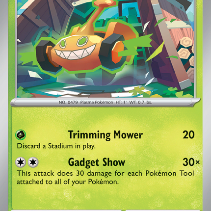 Mow Rotom #009/182 Common (Reverse Holofoil) / Destined Rivals