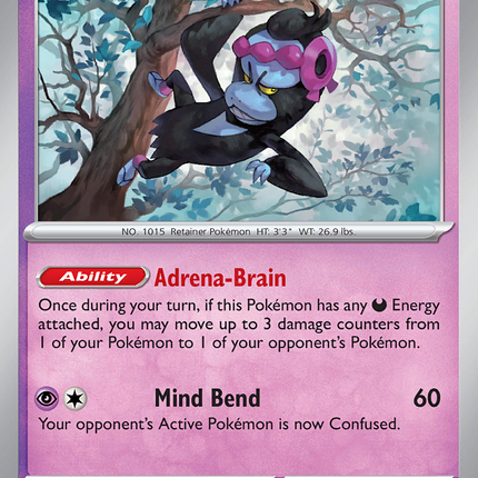 Munkidori #044/131 Rare (Holofoil) / Prismatic Evolutions