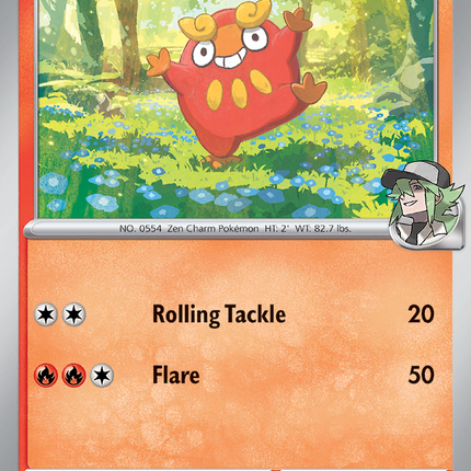 N's Darumaka #026/159 Common (Reverse Holofoil) / Journey Together