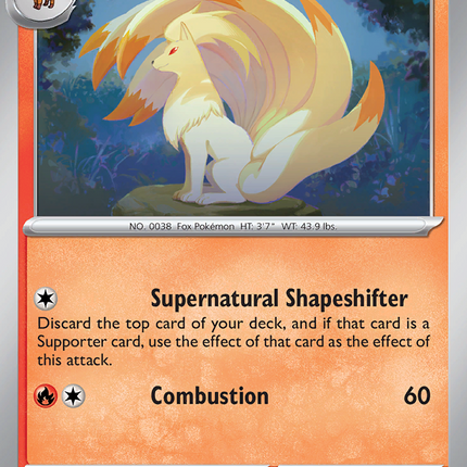Ninetales #020/132 Uncommon (Reverse Holofoil) / Mega Evolution