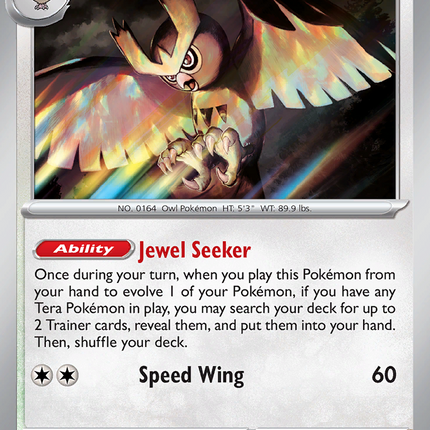 Noctowl #078/131 Rare (Holofoil) / Prismatic Evolutions