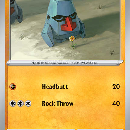 Nosepass #097/182 Common (Reverse Holofoil) / Destined Rivals