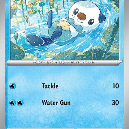 Oshawott #021/086 Common (Holofoil) / White Flare