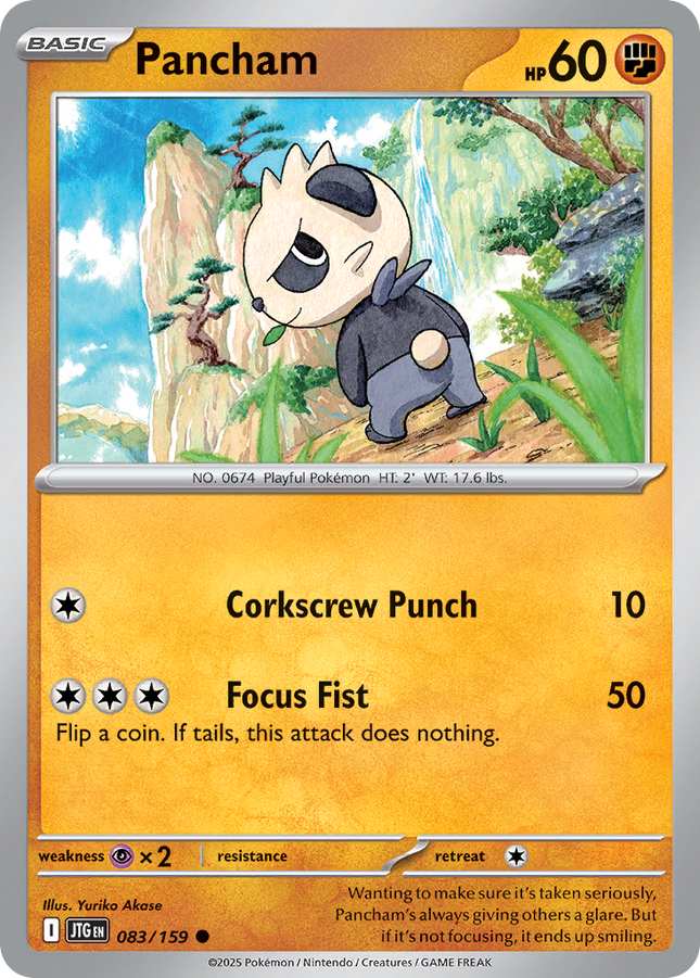 Pancham #083/159 Common (Reverse Holofoil) / Journey Together