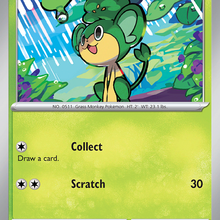 Pansage #004/086 Common / Black Bolt