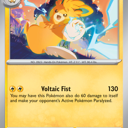 Pawmot #034/094 Rare (Reverse Holofoil) / Phantasmal Flames