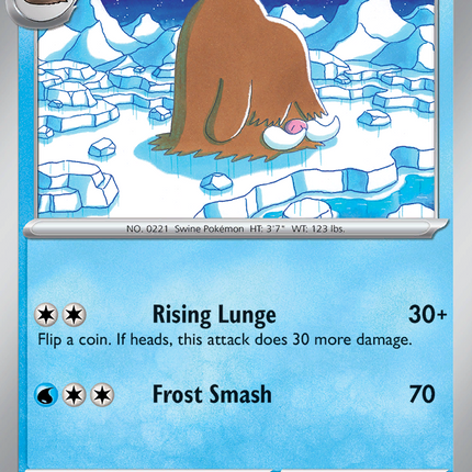 Piloswine #024/094 Common (Reverse Holofoil) / Phantasmal Flames