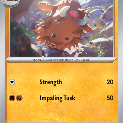 Piloswine #078/159 Common (Reverse Holofoil) / Journey Together