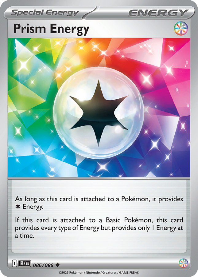 Prism Energy #086/086 Uncommon (Reverse Holofoil) / Black Bolt