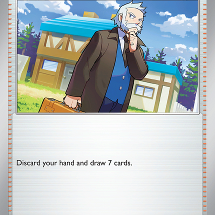 Professor's Research (Professor Rowan) #124/131 Common (Reverse Holofoil) / Prismatic Evolutions