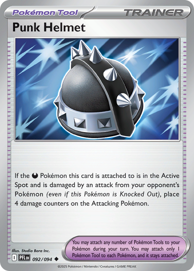 Punk Helmet #092/094 Uncommon (Reverse Holofoil) / Phantasmal Flames