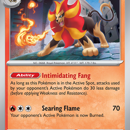 Pyroar #024/132 Uncommon / Mega Evolution