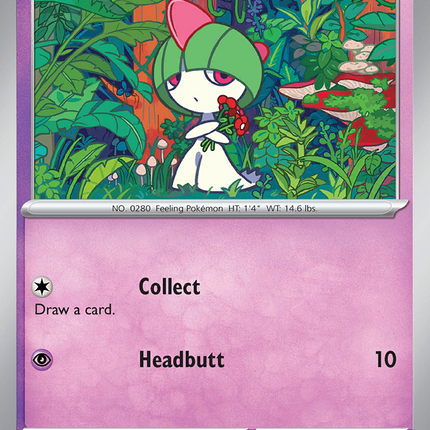 Ralts #058/132 Common (Reverse Holofoil) / Mega Evolution