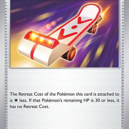 Rescue Board #126/131 Uncommon (Reverse Holo) / Prismatic Evolutions