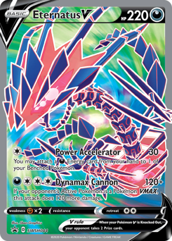 Eternatus V SWSH044 Promo (Holofoil) / Sword & Shield Black Star Promos