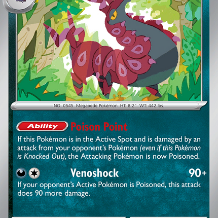 Scolipede #056/086 Uncommon / Black Bolt
