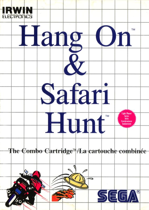 Hang-On And Safari Hunt [CAN Version] (Sega Master System)