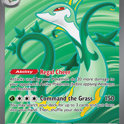 Serperior EX #156/086 Ultra Rare (Holofoil) / Black Bolt