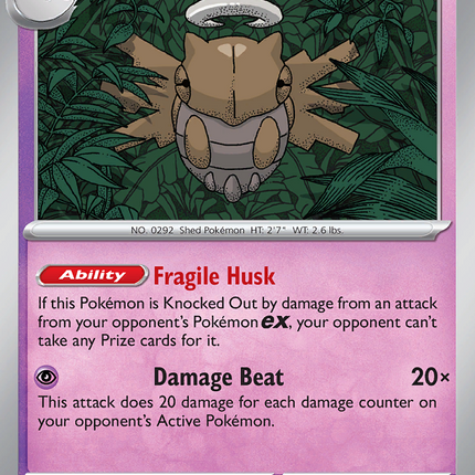 Shedinja #061/132 Uncommon / Mega Evolution