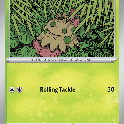 Shroomish #005/182 Common (Reverse Holofoil) / Destined Rivals