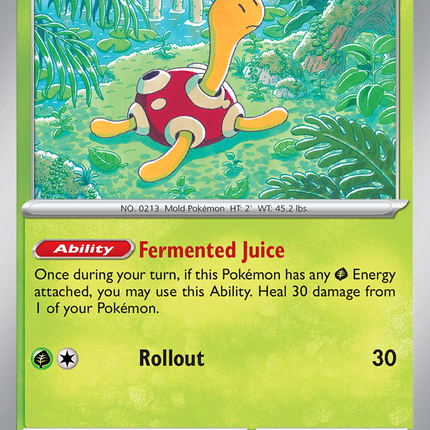 Shuckle #011/132 Uncommon (Reverse Holofoil) / Mega Evolution