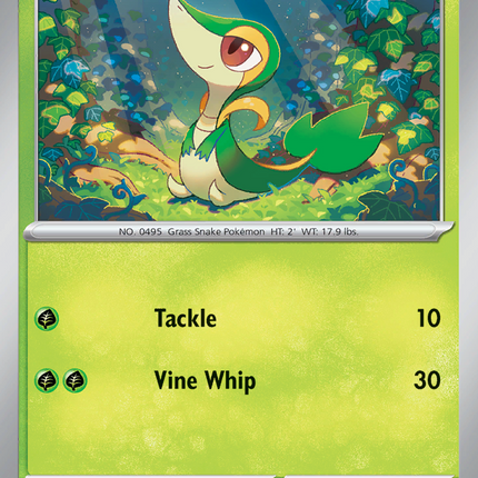 Snivy #001/086 Common (Holofoil) / Black Bolt