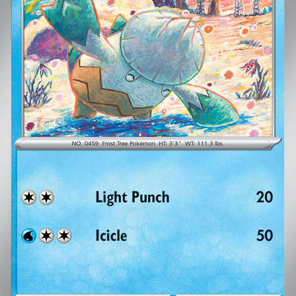 Snover #059/182 Common (Reverse Holofoil) / Destined Rivals