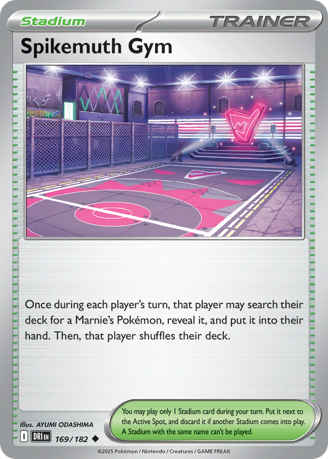 Spikemuth Gym #169/182 Uncommon / Destined Rivals