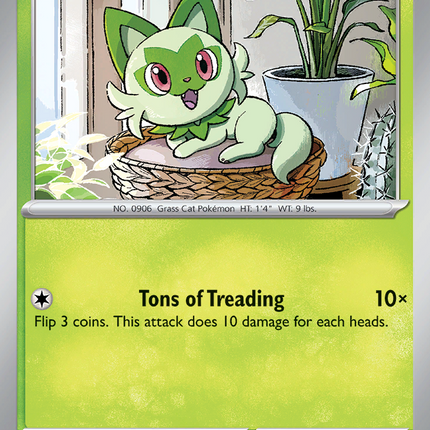 Sprigatito #016/159 Common (Reverse Holofoil) / Journey Together
