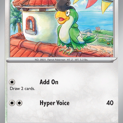 Squawkabilly #141/159 Common (Reverse Holofoil) / Journey Together