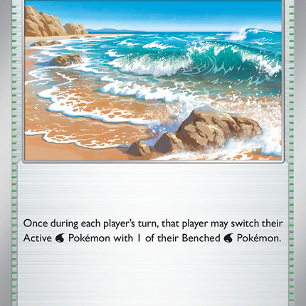 Surfing Beach #129/132 Uncommon / Mega Evolution