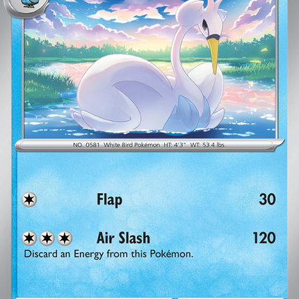 Swanna #026/086 Uncommon / White Flare