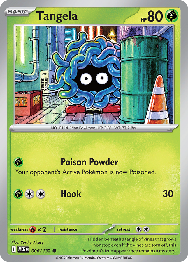Tangela #006/132 Common / Mega Evolution